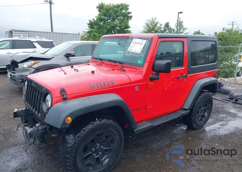 2016 Jeep Wrangler Willys Wheeler from USA, damaged, VIN 1C4AJWAG2GL191543